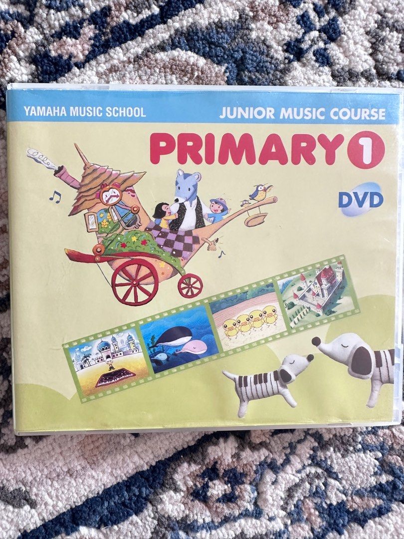 YAMAHA Junior music course Primary 1&2 CD DVD, Hobbies & Toys, Music ...