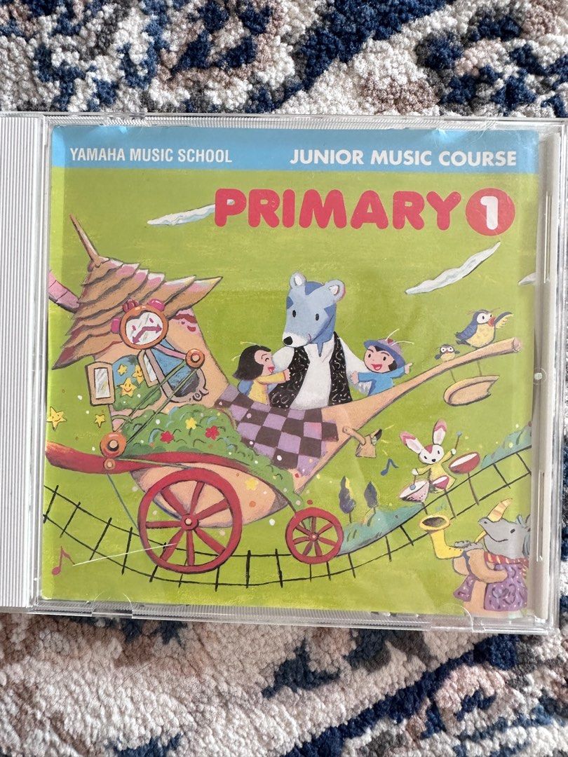 YAMAHA Junior music course Primary 1&2 CD DVD, Hobbies & Toys, Music ...