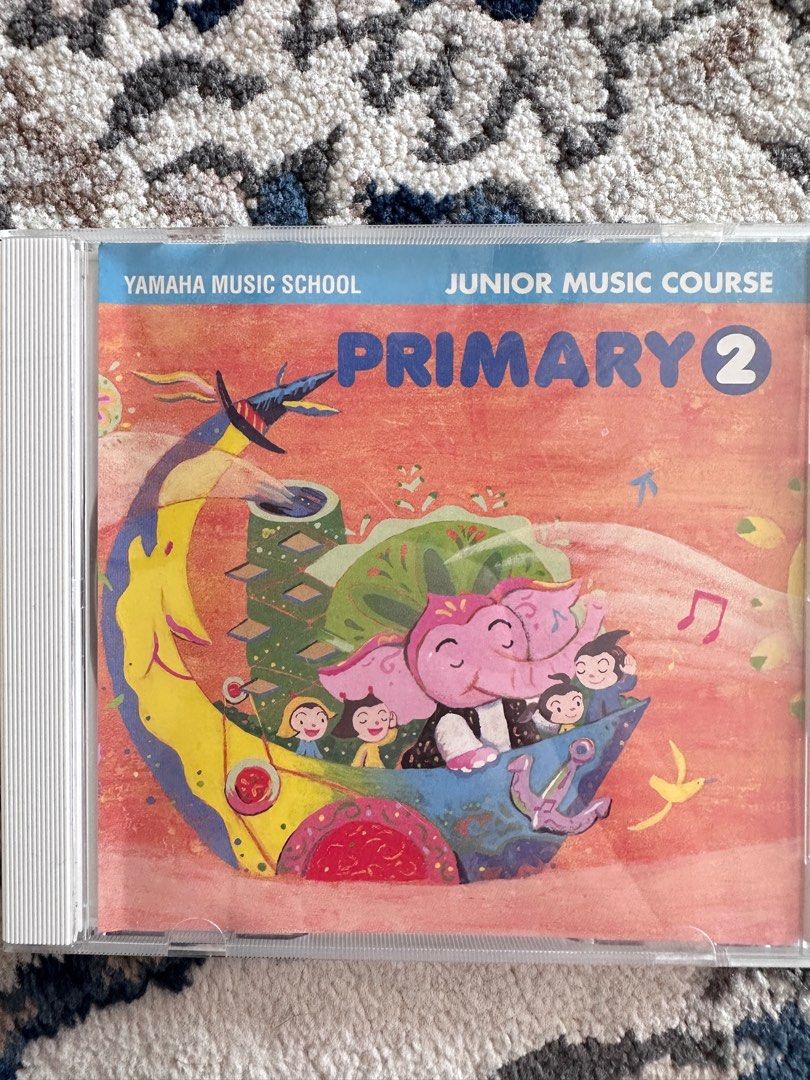 YAMAHA Junior music course Primary 1&2 CD DVD, Hobbies & Toys, Music ...