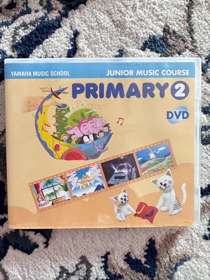 YAMAHA Junior music course Primary 1&2 CD DVD, Hobbies & Toys, Music ...