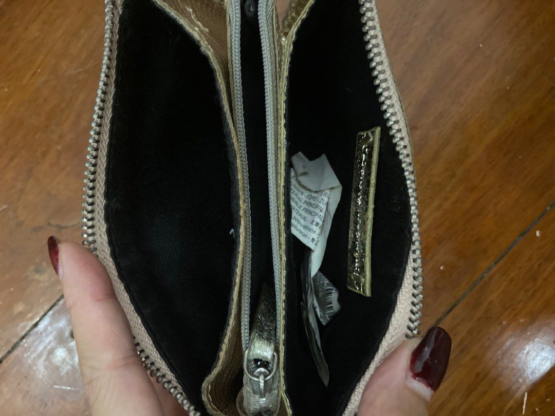 Zara 2in1 Clutch Bag (Gold and Rose Gold), Women's Fashion, Bags