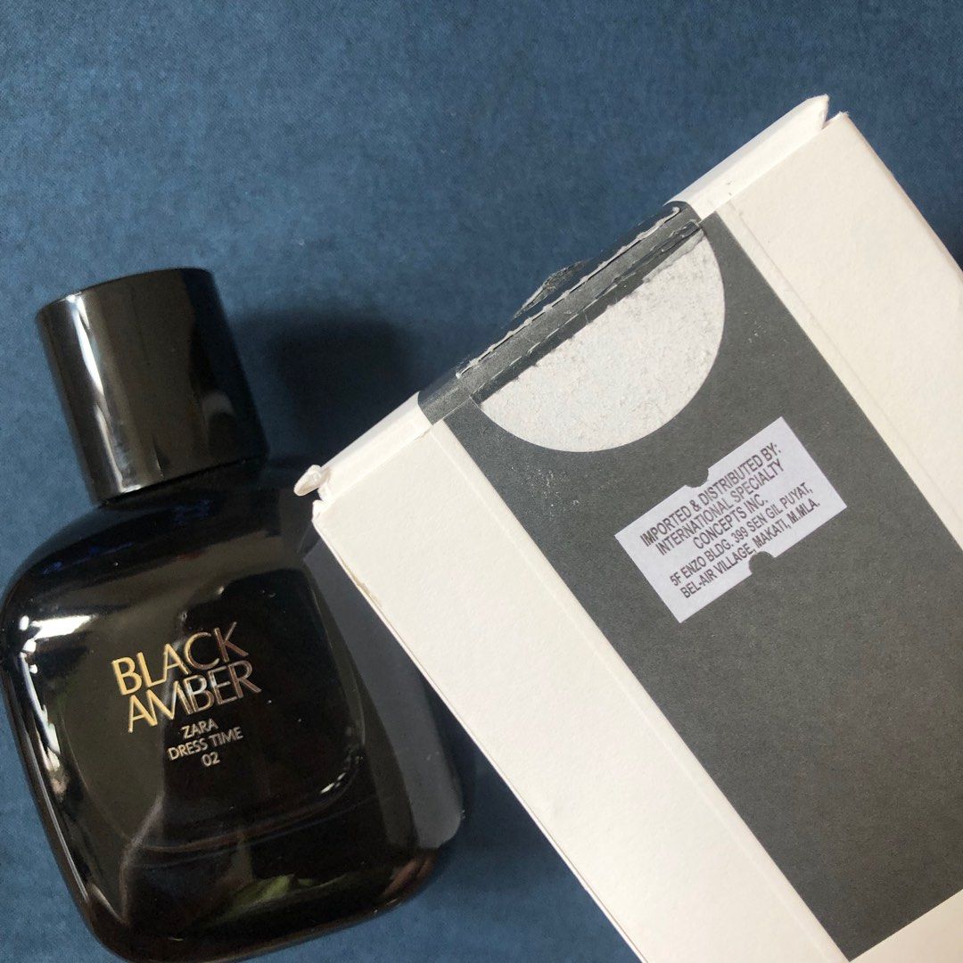 Zara Black Amber - dupe of D and G The One, Beauty & Personal Care,  Fragrance & Deodorants on Carousell