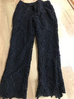 Zara embroidery pant