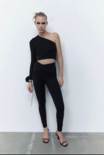 Zara with cut out waist leggings