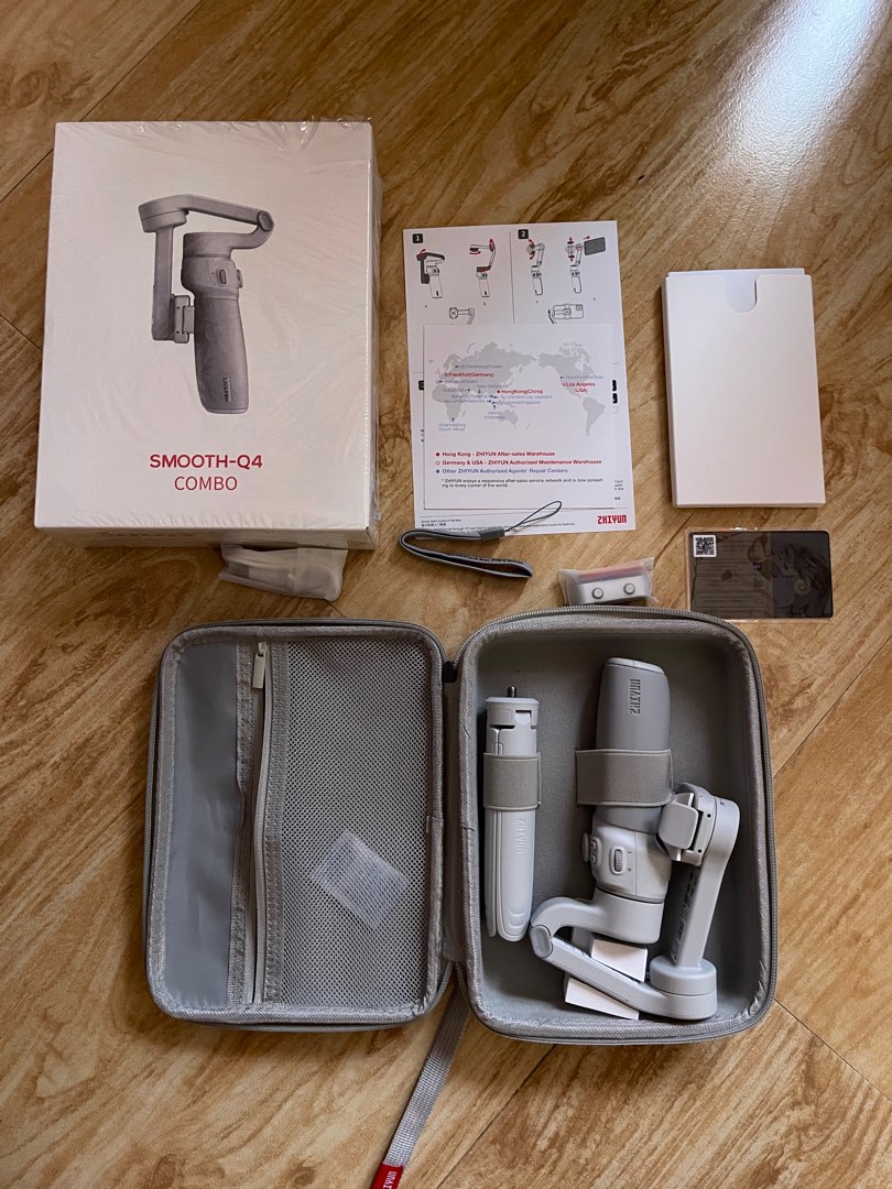 Zhiyun Smooth Q4 Combo, Photography, Photography Accessories, Gimbals ...