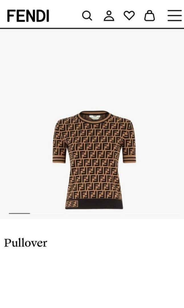 Ladies hot sale fendi jumper