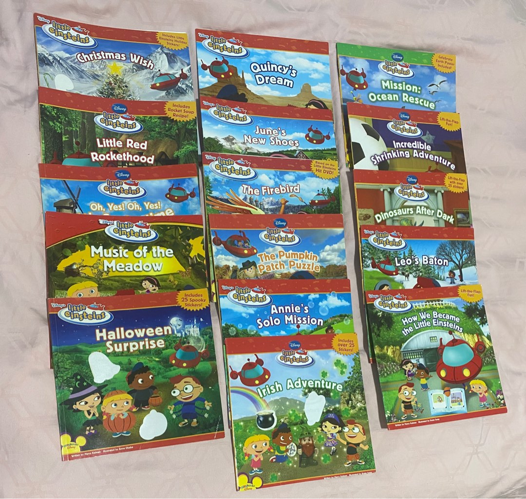 16 Little Einsteins books for $9, Hobbies & Toys, Books & Magazines ...