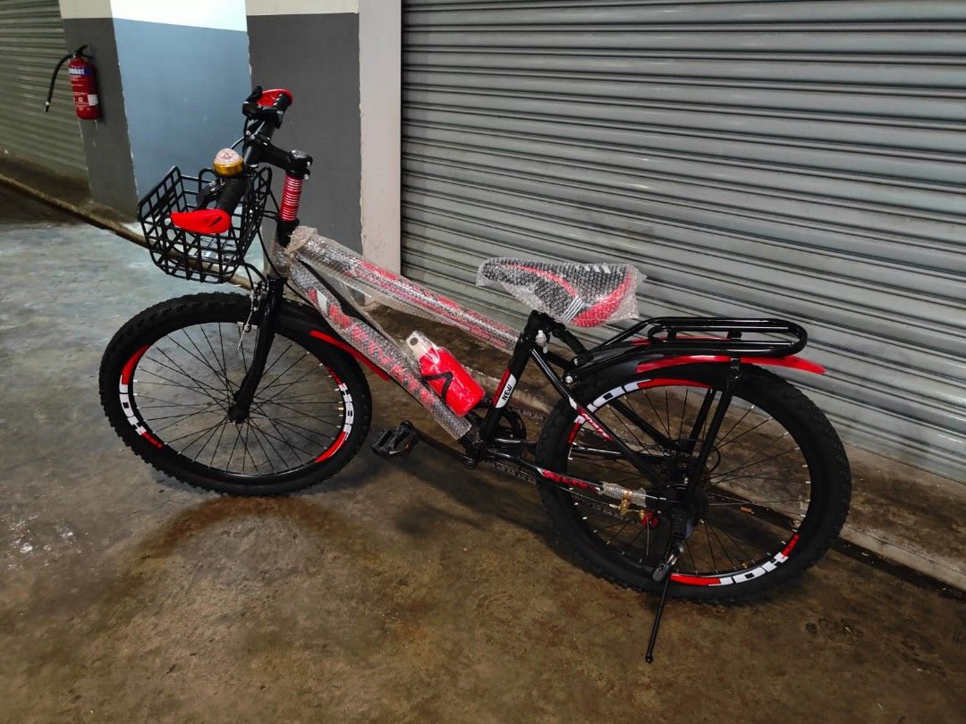24 inch mountain bike. 6 speed gear bicycle for adult and kids
