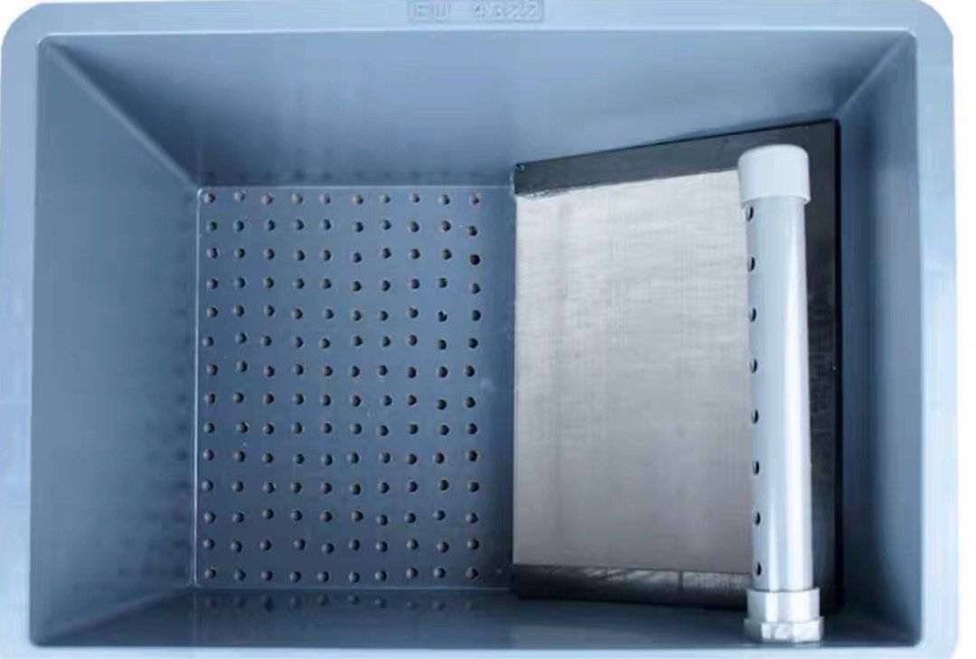 3 layer bakki shower filter box for aquarium koi pond fish pond with 1m