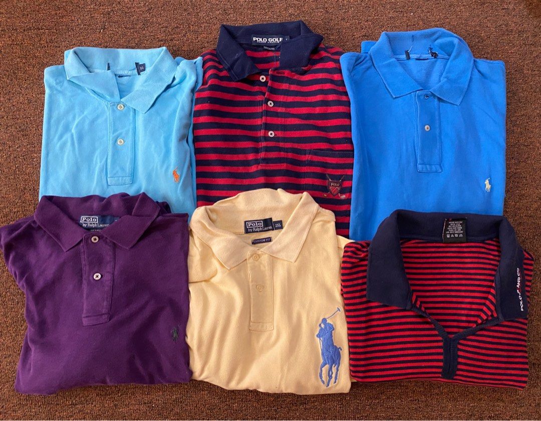 6 RL POLO SHIRT BUNDLE!!, Men's Fashion, Tops & Sets, Tshirts & Polo