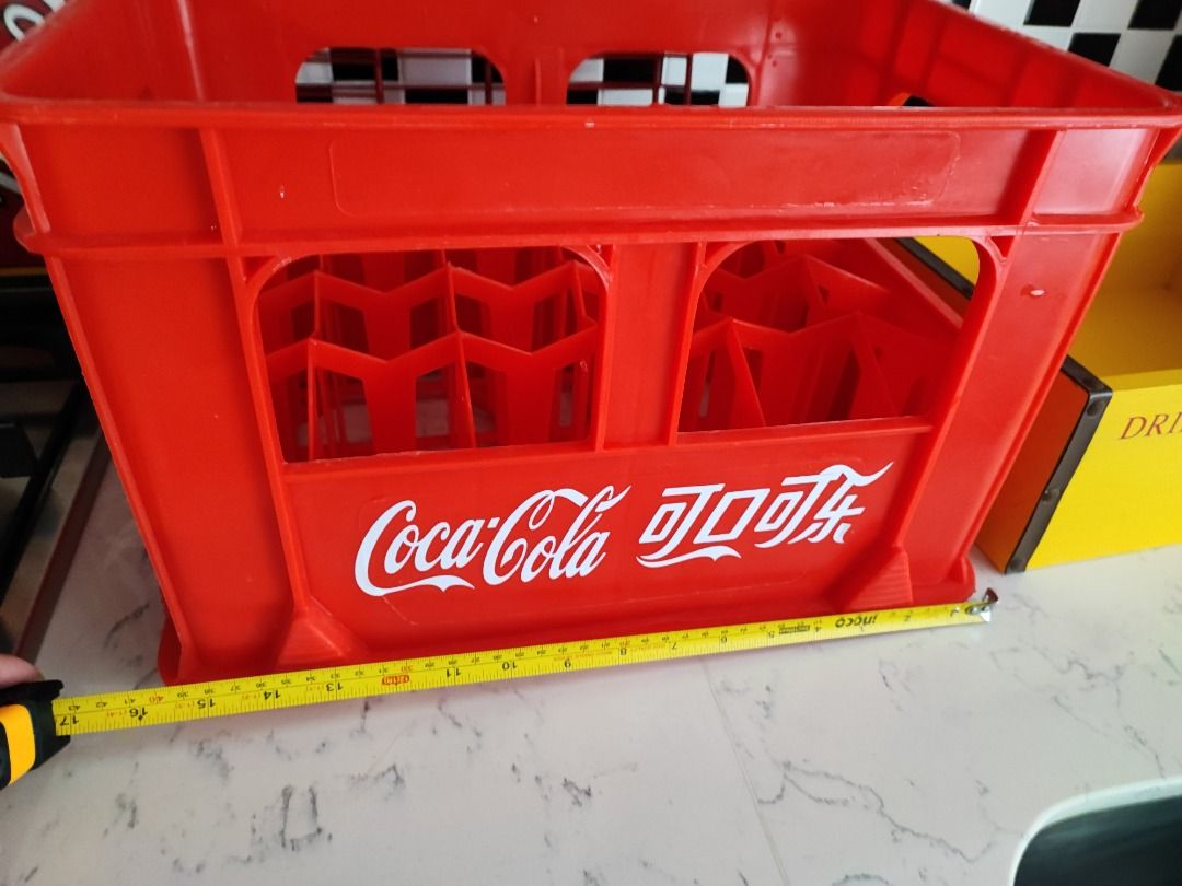 80s Retro Collectible Vintage Coke Crate Coca Cola Crate Bottle Crate