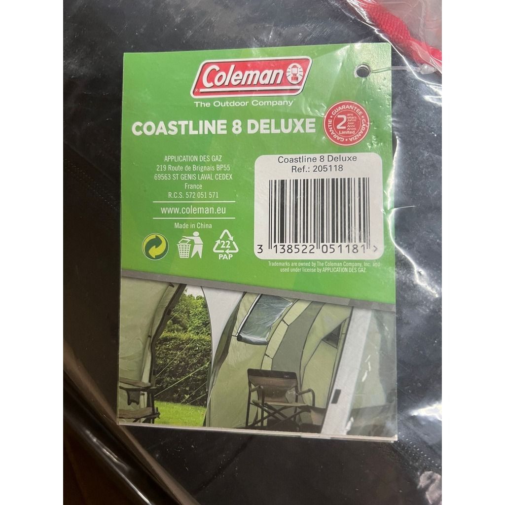 Coleman coastline 8 discount