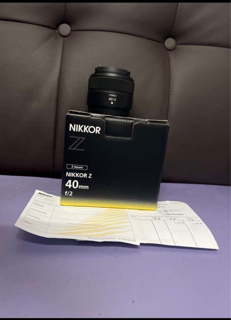 使用僅】Nikon NIKKOR Z 40mm f/2-