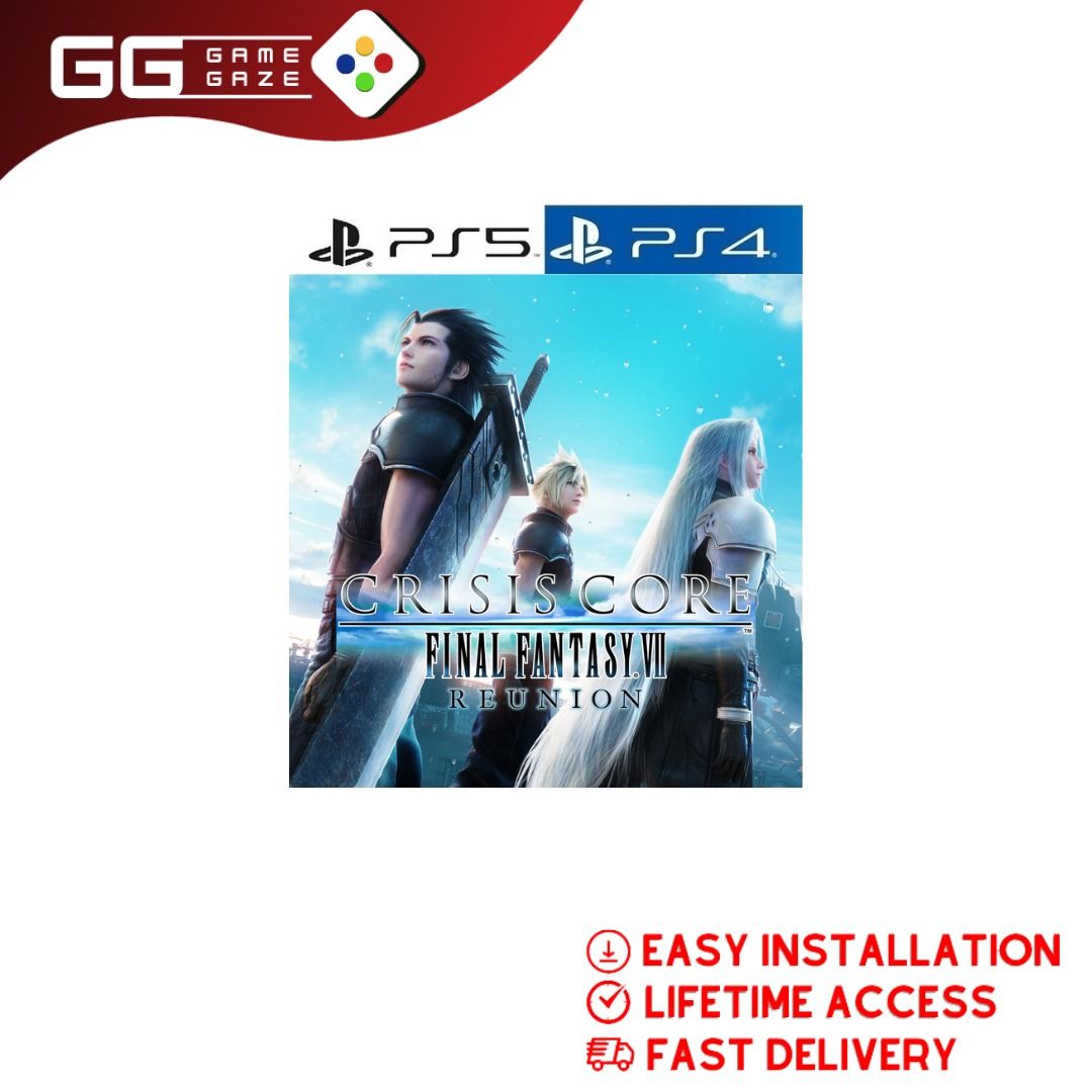 Crisis Core Final Fantasy VII Full Game (PS4 & PS5) Digital Download Premium Activated, Video