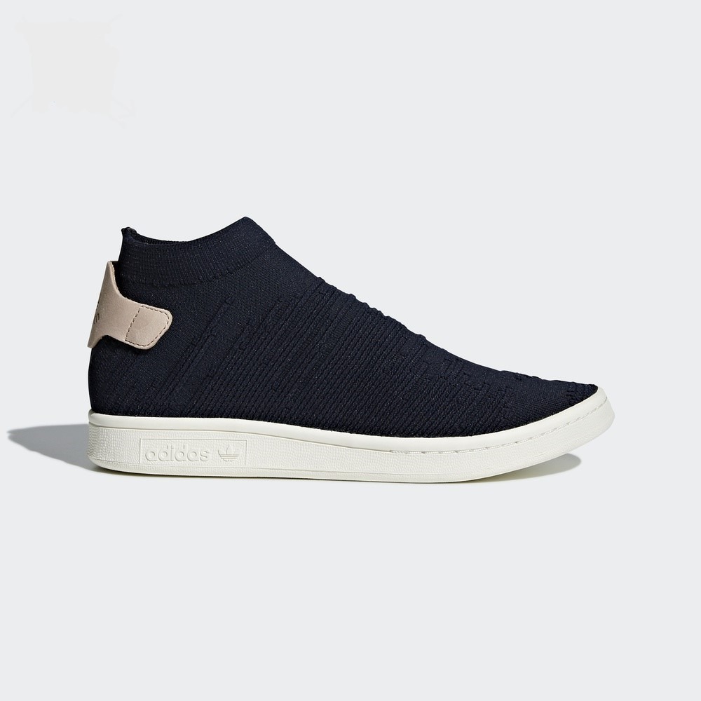 Adidas stan smith primeknit sock shop