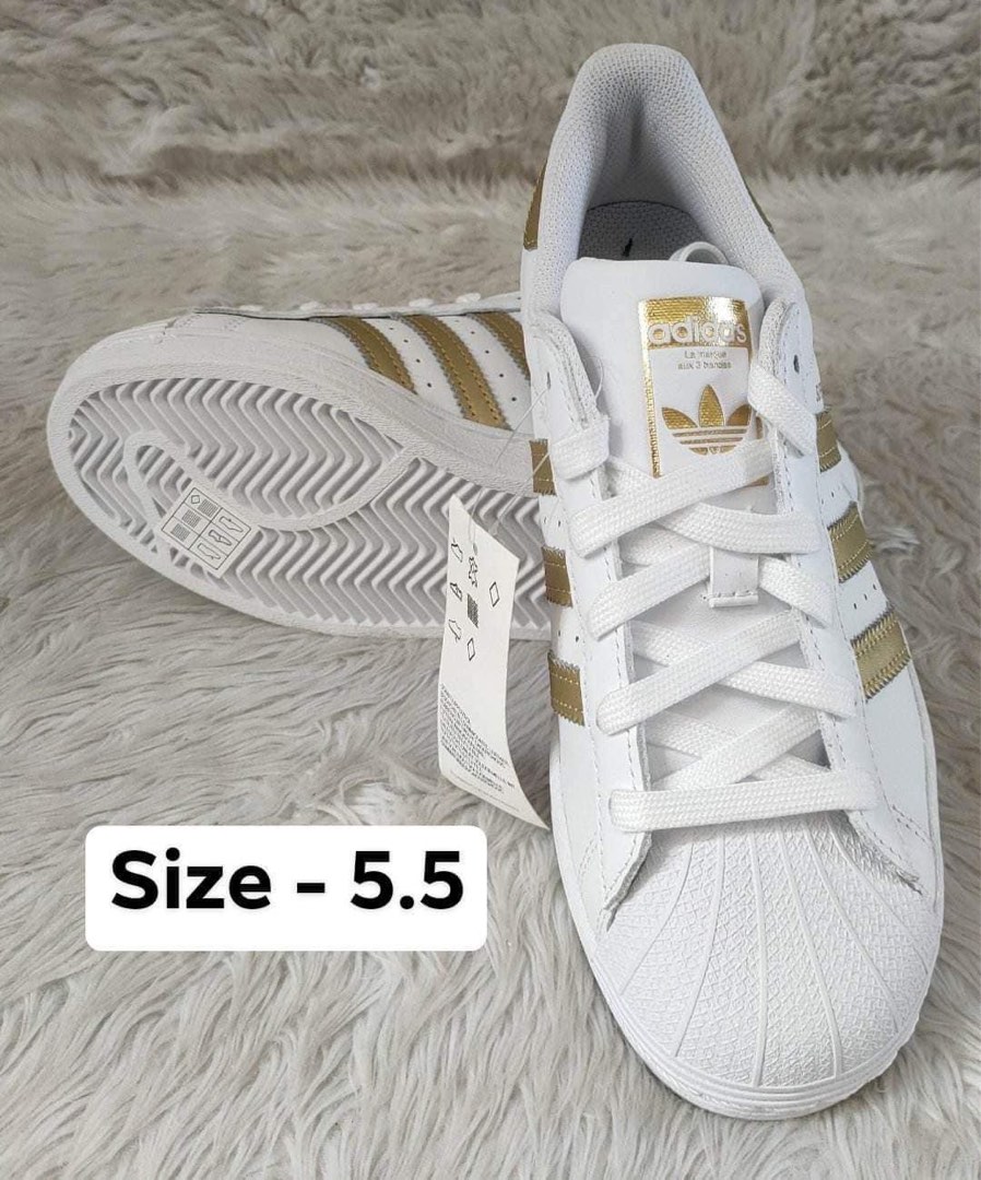 Adidas Superstar Womens 5.5, Fashion, Footwear, Sneakers Carousell