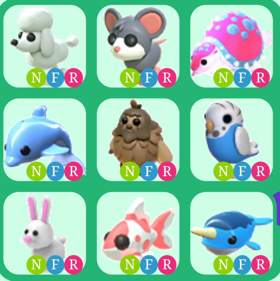 I traded the TOP 7 PREPPY Pets in Adopt Me! 