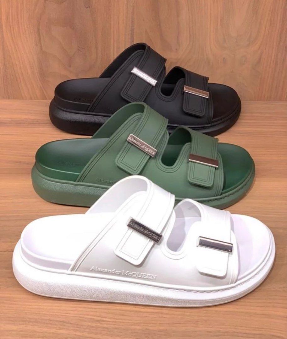 Alexander McQueen Hybrid Slides Women s Fashion Footwear Flats