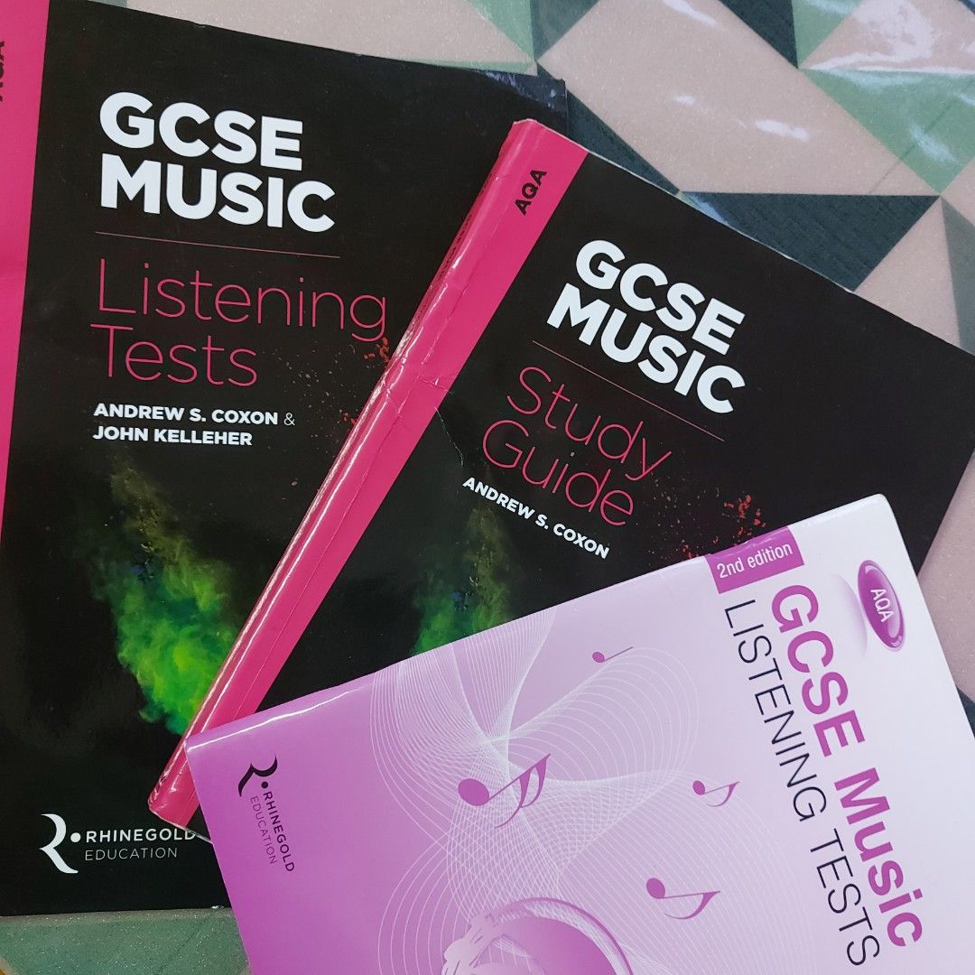 AQA GCSE Music EXAM SET Study Guide+Listening Test(Unfamiliar music