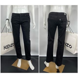 Authentic Kenzo Black Denim Jeans Size 34