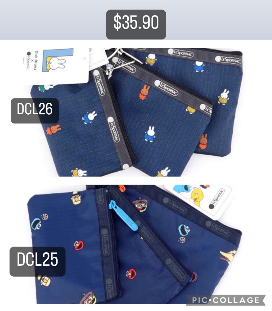 Authentic Lesportsac 3 in 1 wristlets, Women's Fashion, Bags & Wallets