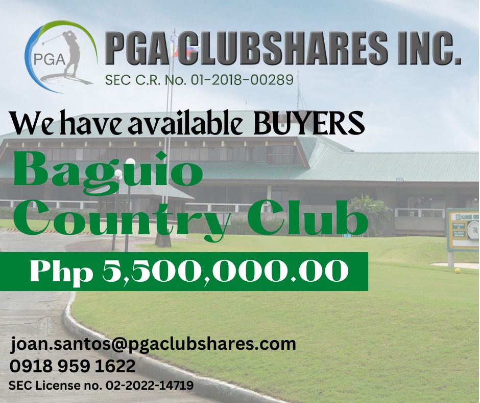 Baguio Country Club buyer on Carousell