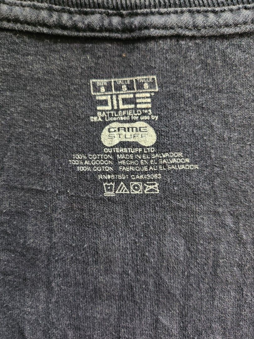 Battle field shirt (Category: Tshirts & Polo Shirts ) located in Caloocan City. Submitted by julsbaldo (Listing ID 1208654828, Image 3). Description: small 26x18.