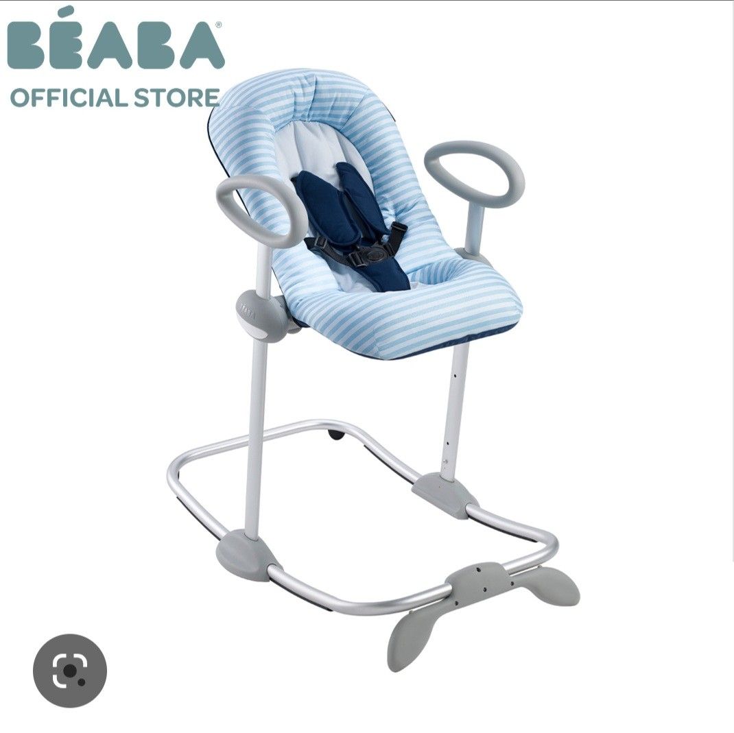 BEABA - Instructions for use : Up&Down Bouncer, how to adjust the 3  reclining positions 