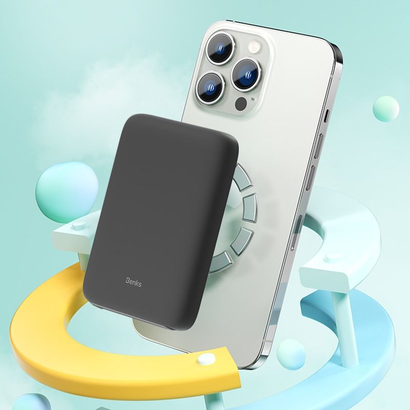 [Benks] 10000mAh Wireless Power Bank with Charging and TypeC