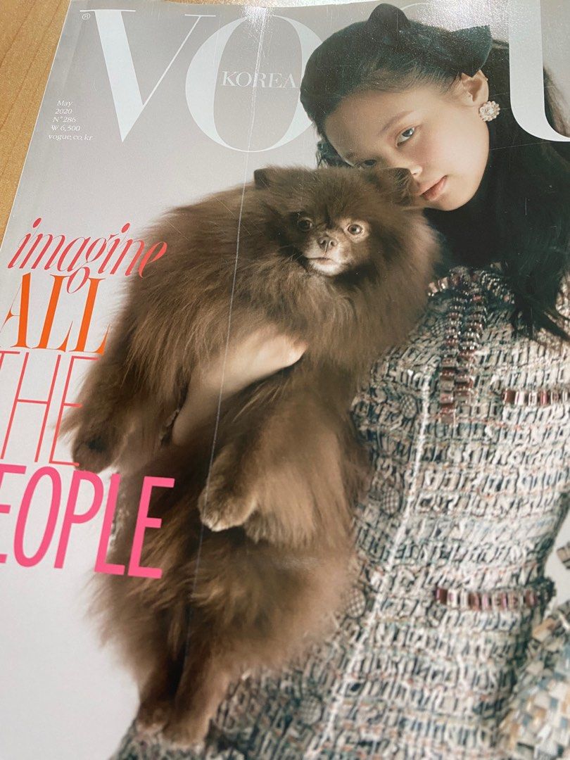 Blackpink Jennie Vogue Korea May 2020 Magazine, Hobbies & Toys ...