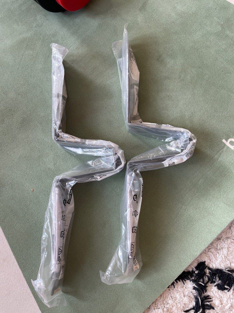 BNIB IKEA Besta drawer rails and support leg (1x available), Furniture