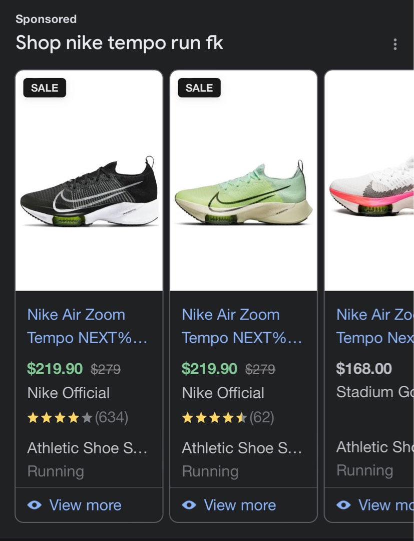 nike tempo next vs pegasus turbo 2