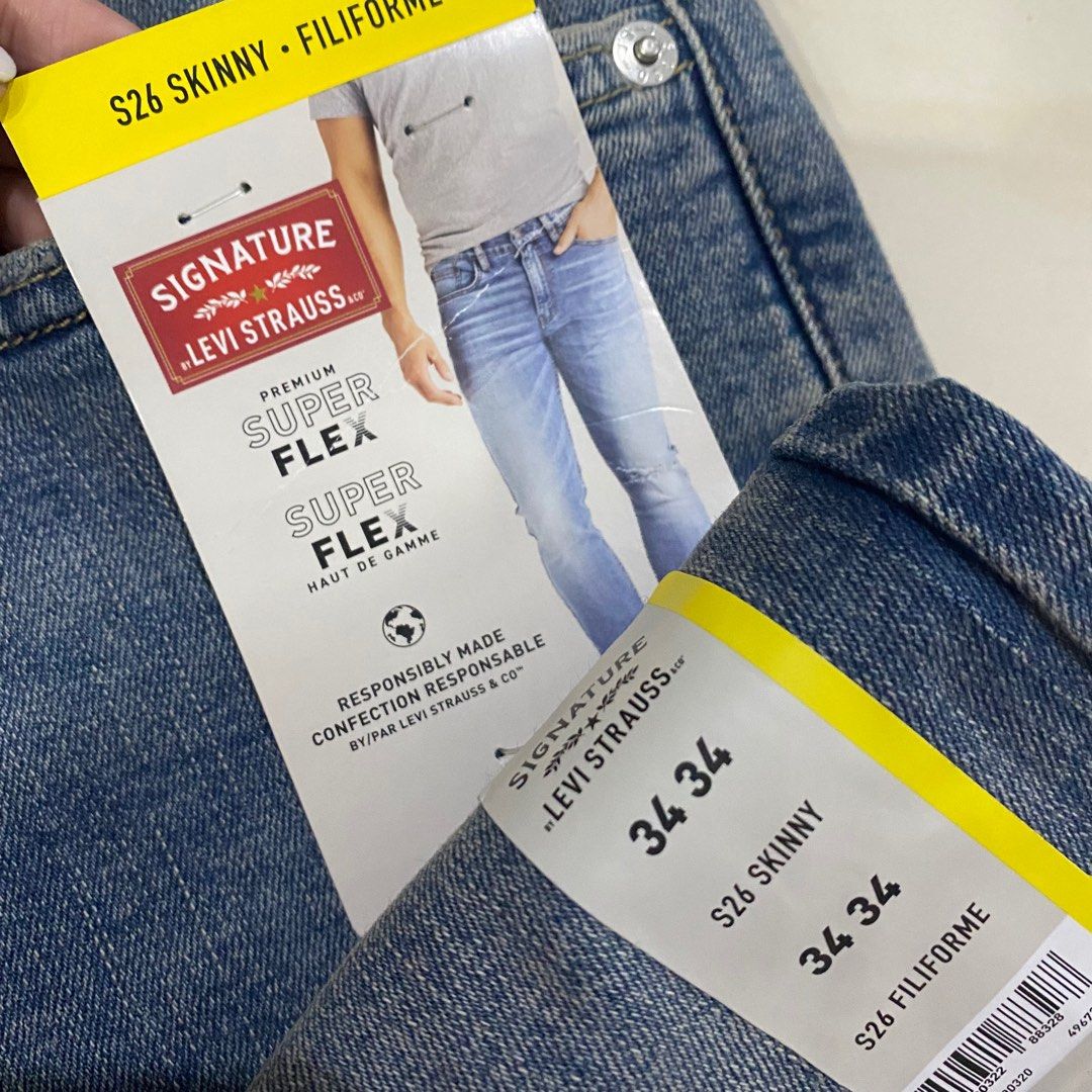 Levis signature shop skinny jeans mens