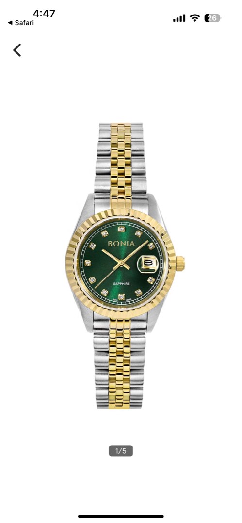 Sapphire hotsell face watch