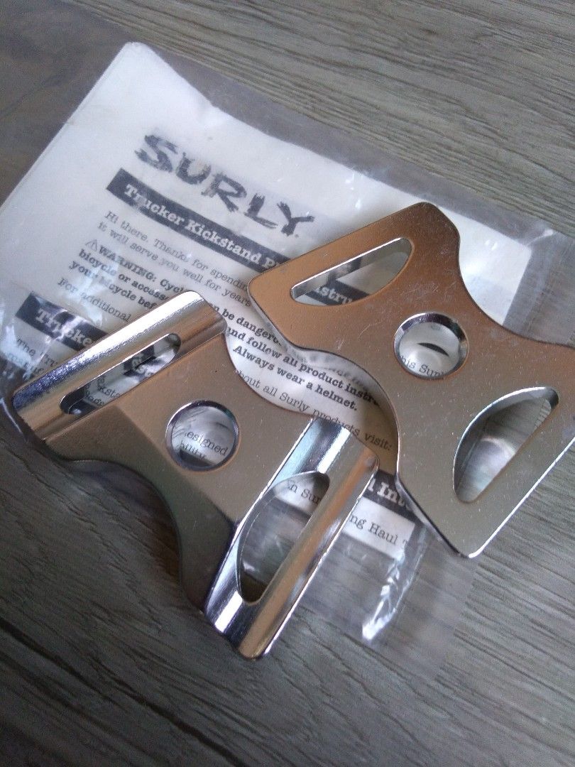 Surly trucker kickstand plate top