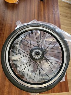Brompton Schwalbe Racer Marathon Wheelset and Tyres