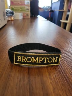 Brompton Velcro Strap in Gold