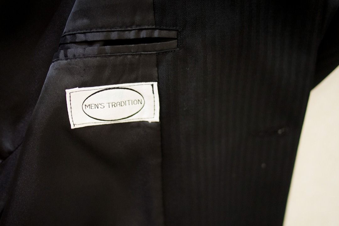 Mens black discount blazer uk