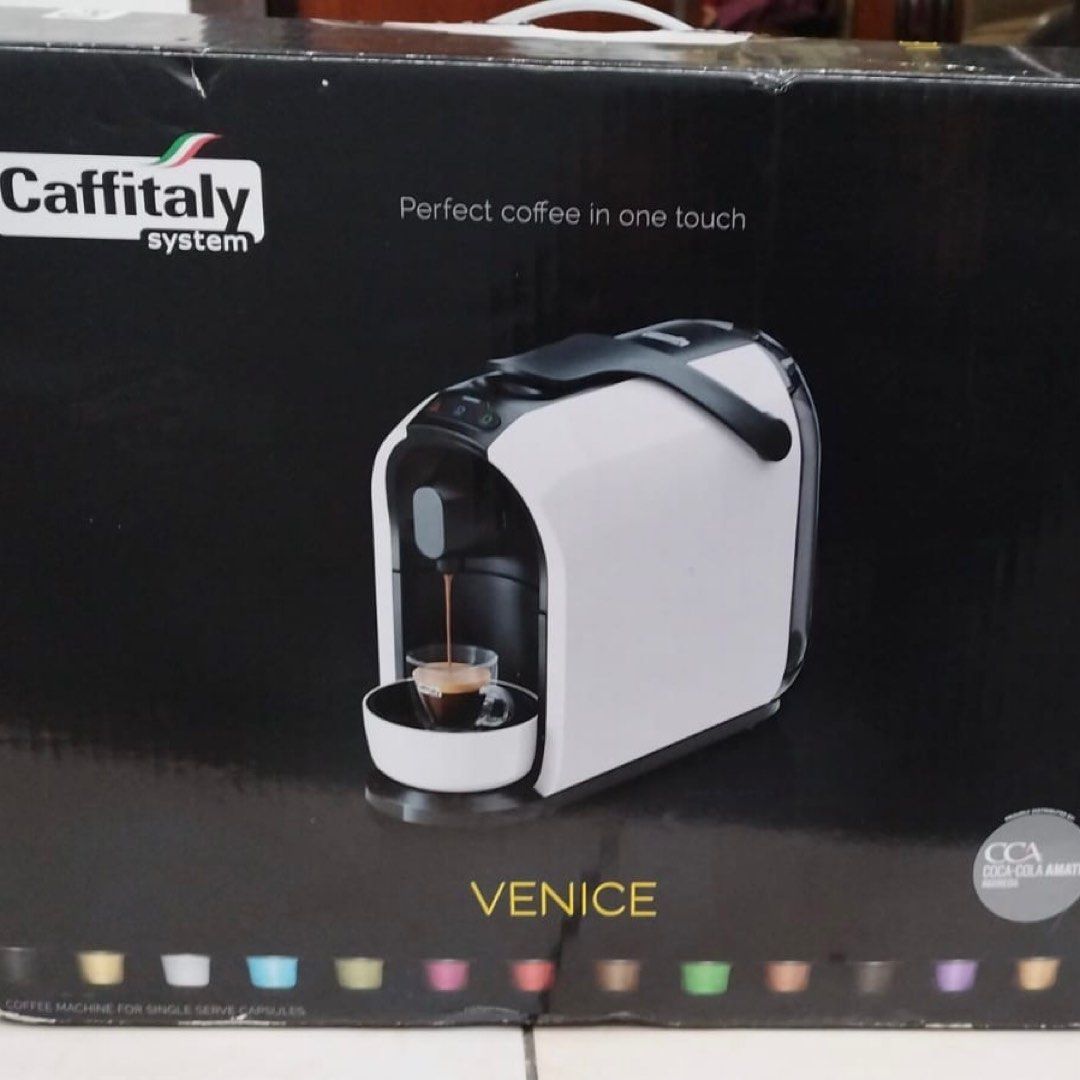 CAFFITALY VENICE S24 COFFEE MAKER MESIN KOPI CAPSULE NOT NESCAFE DOLCE