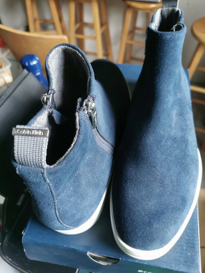 Calvin klein blue on sale boots