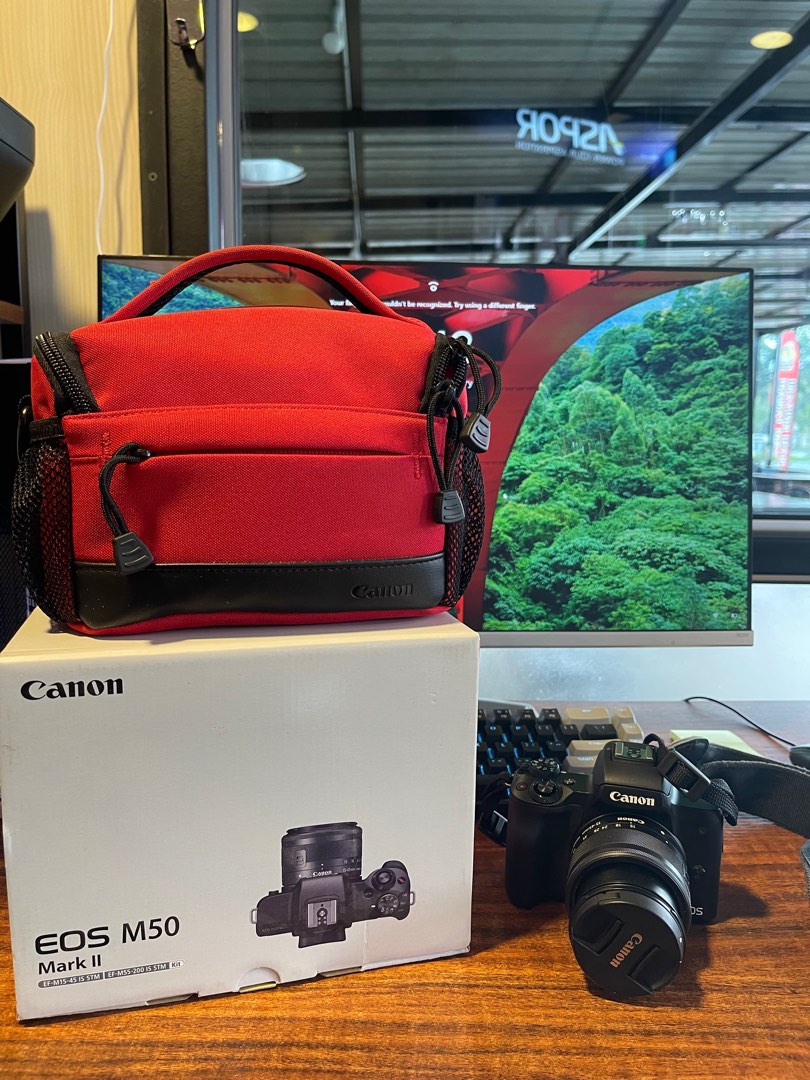 Canon M50 Mark ii, Photography, Cameras on Carousell