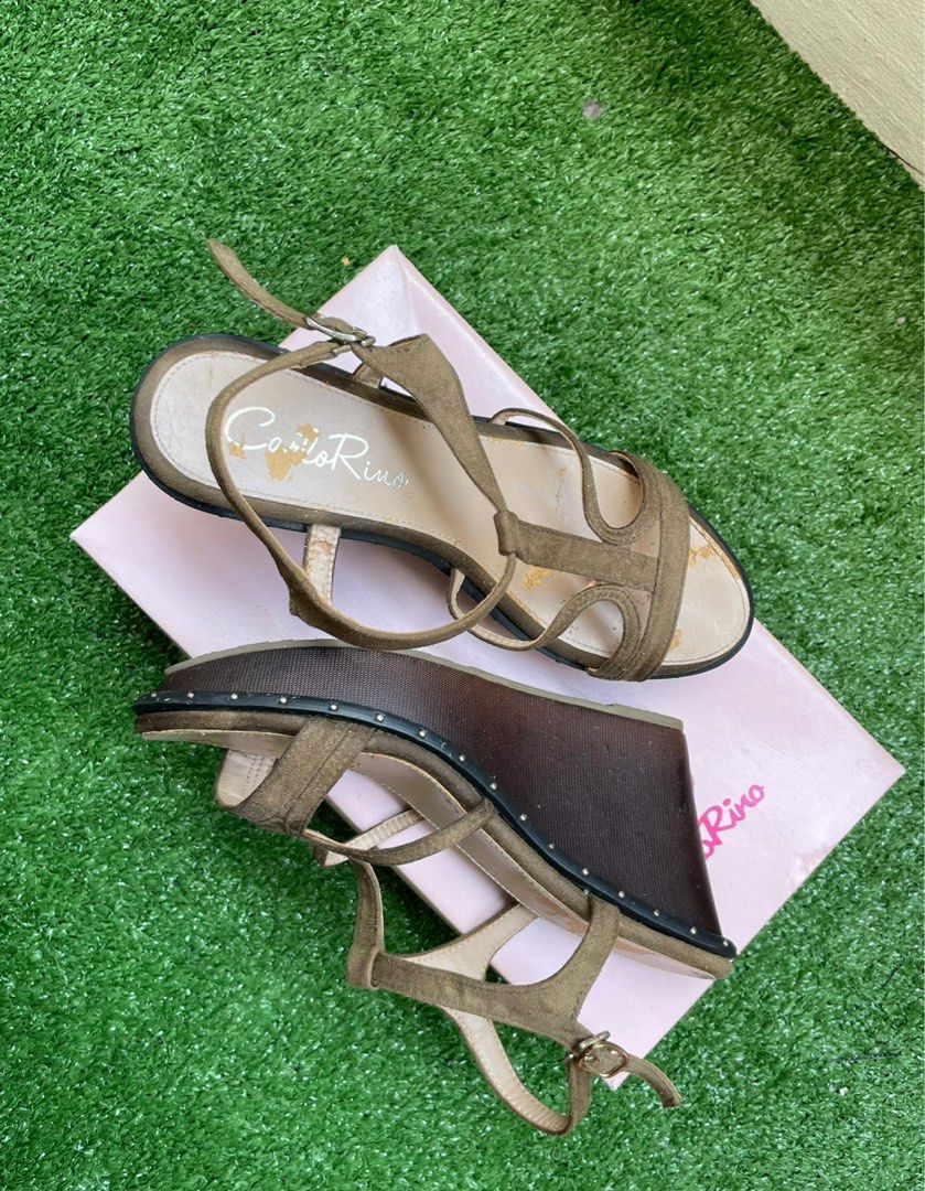 Army sale green wedges