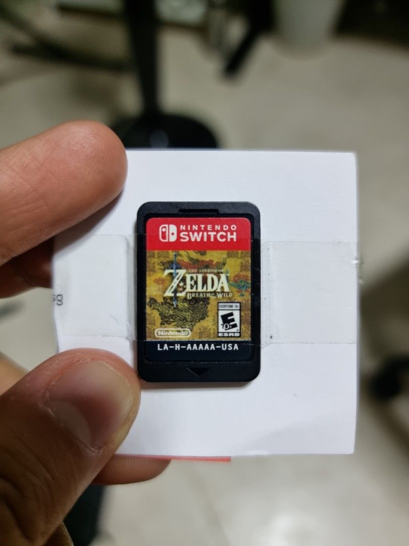 (CARTRIDGE ONLY) The Legend of Zelda: Breath of the Wild, Video Gaming ...