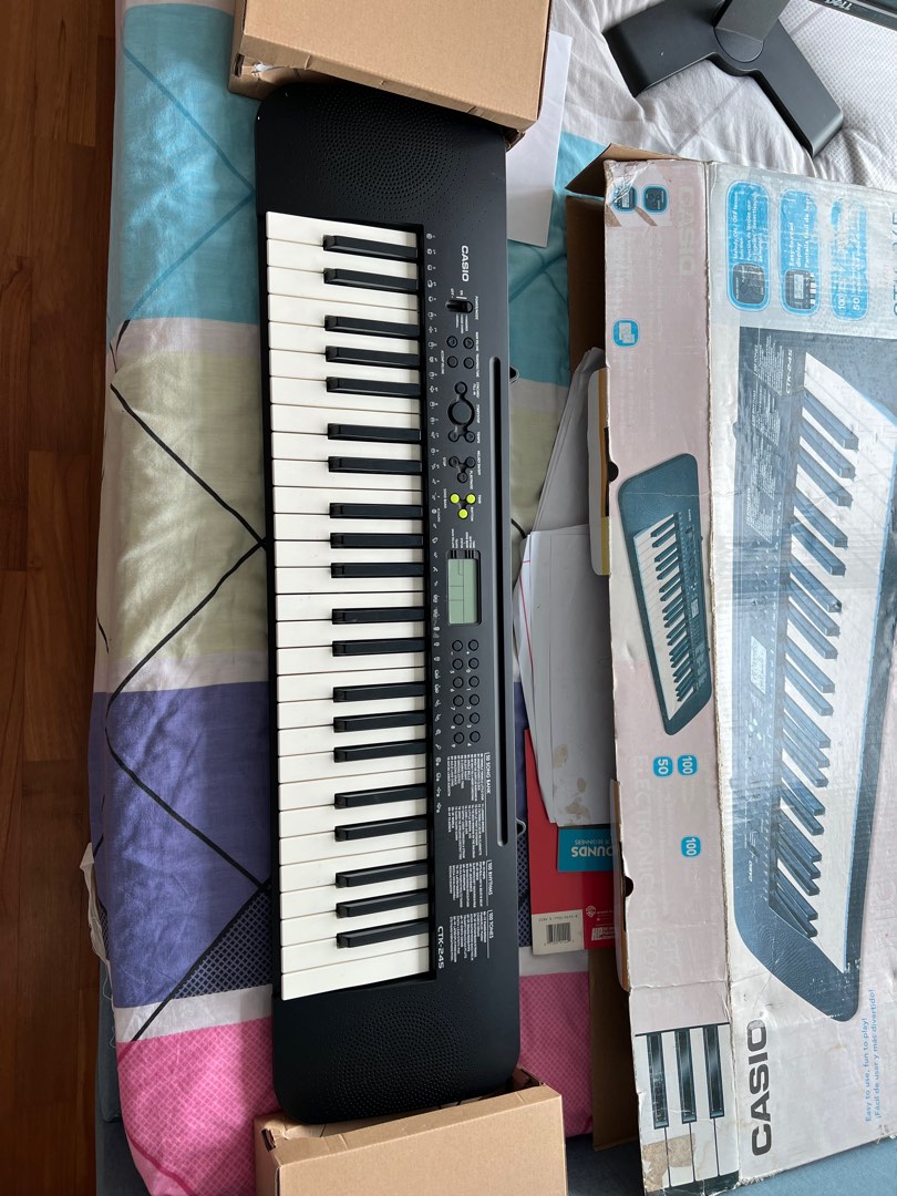 Casio Piano CTK245, Hobbies & Toys, Music & Media, Musical Instruments