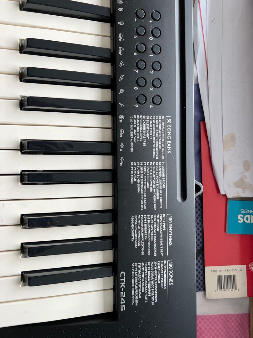 Casio Piano CTK245, Hobbies & Toys, Music & Media, Musical Instruments