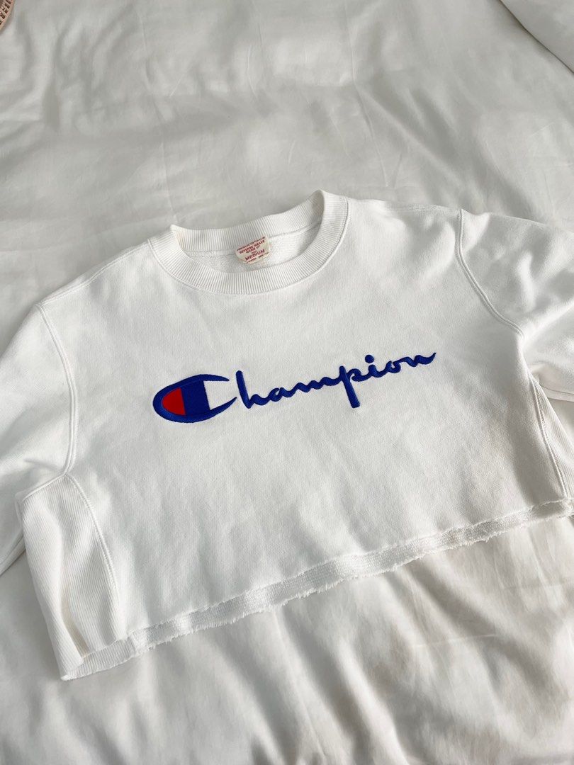 White champion hotsell crew neck