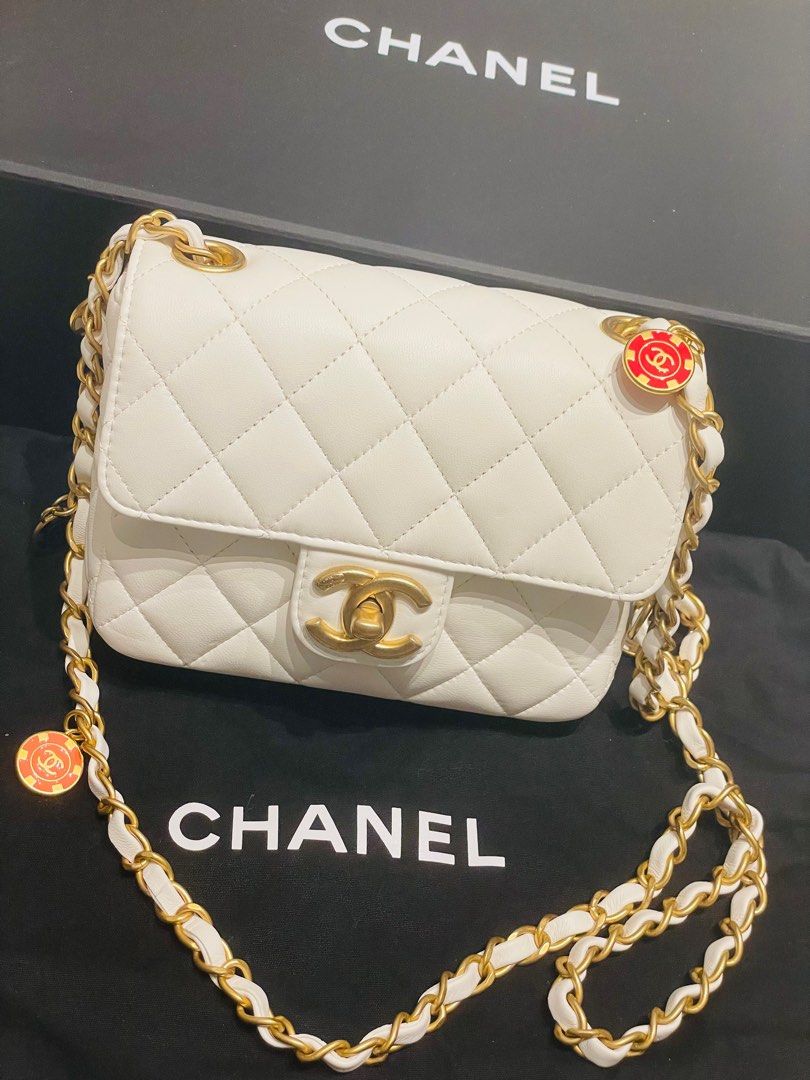 Chanel 23c mini flap bag, Luxury, Bags & Wallets on Carousell