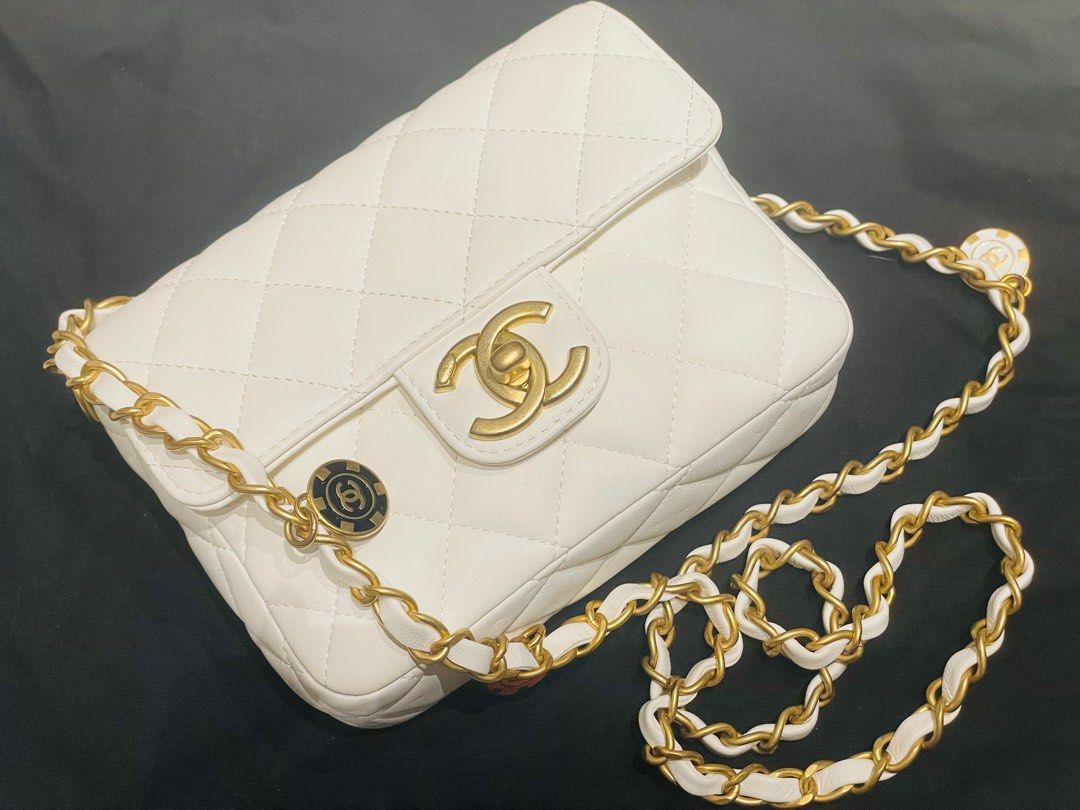 Chanel 23c mini flap bag, Luxury, Bags & Wallets on Carousell