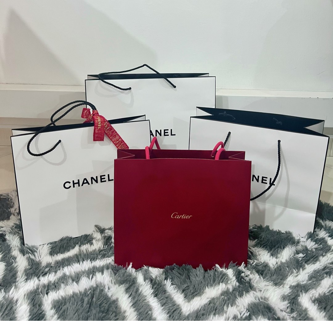 Authentic/ original Cartier paper bag, Luxury, Accessories on Carousell