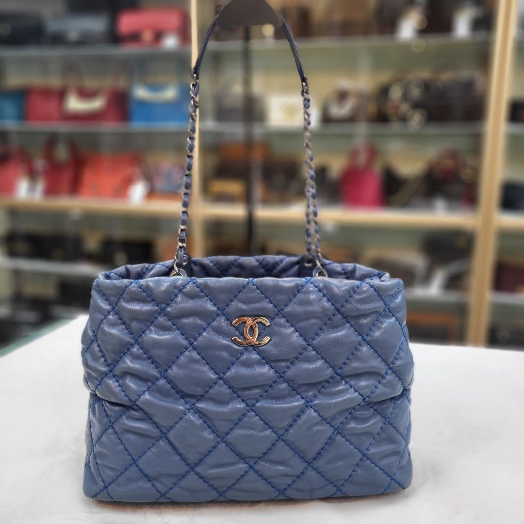 Chanel Large Stitch Shopping Tote, Luxury, Bags & Wallets on Carousell